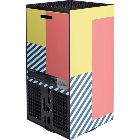 Color Blocks XBox Series X Digital Edition Console Skin